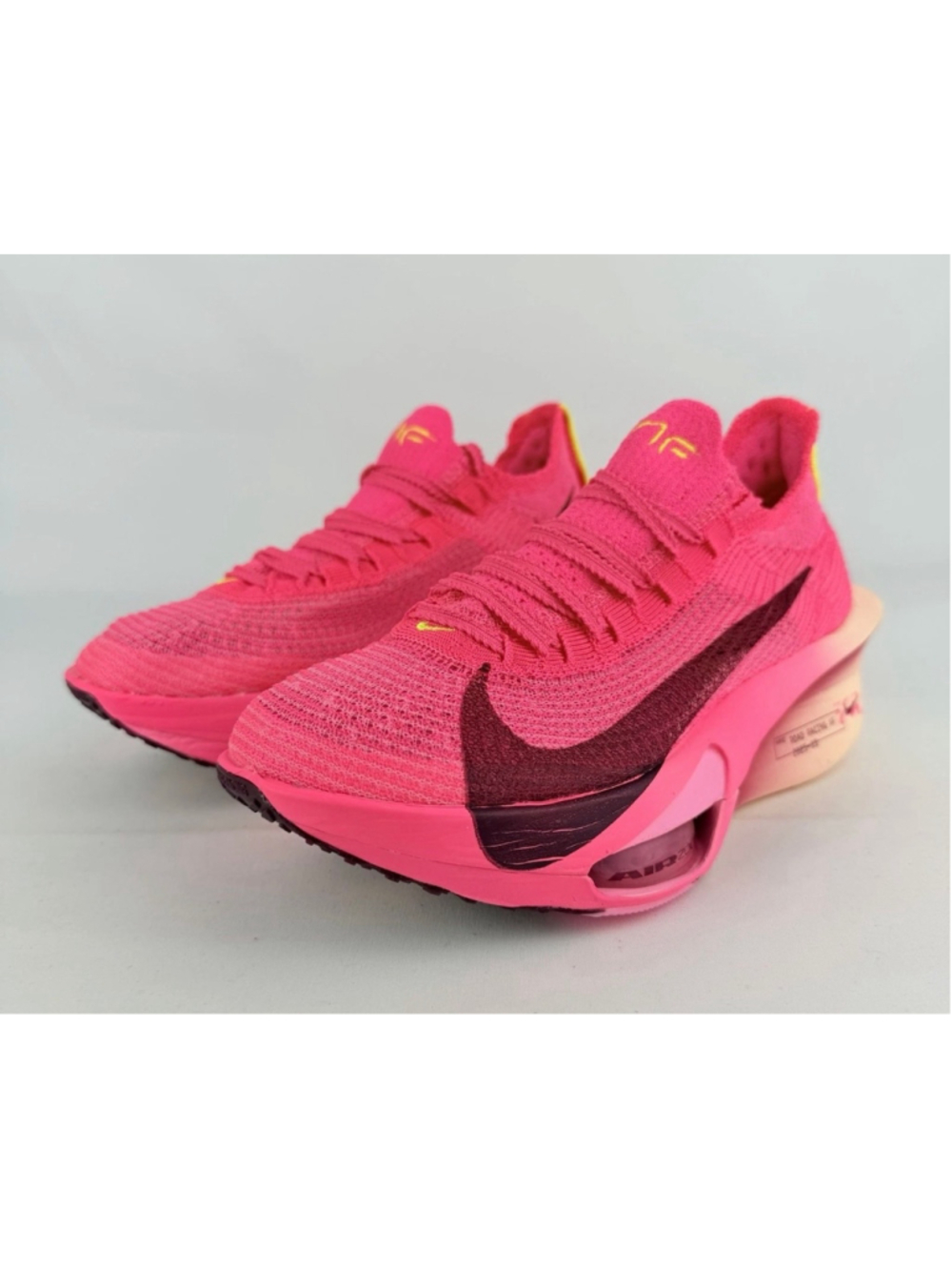 Nike Air Zoom Alphafly Next% 3 Hyper Pink Bordeaux FD8315-601 Women's Size 6